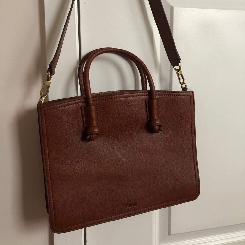 Fossil Genuine Brown Leather Purse